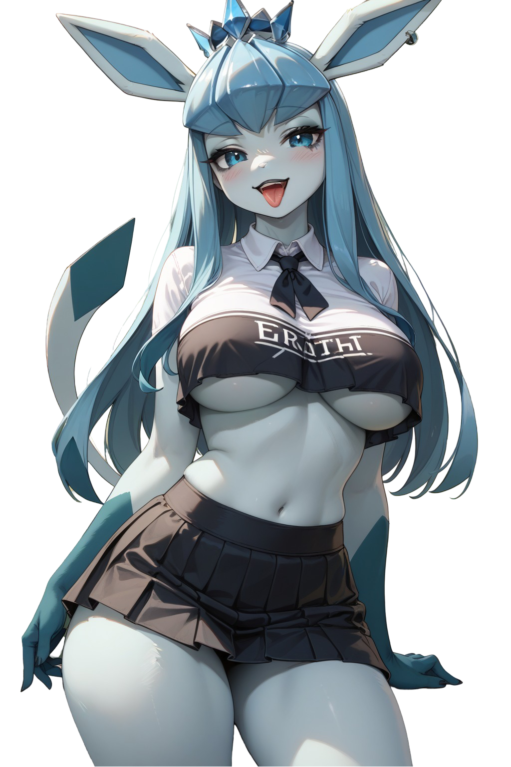 Goth Glaceon Pokemon Furry