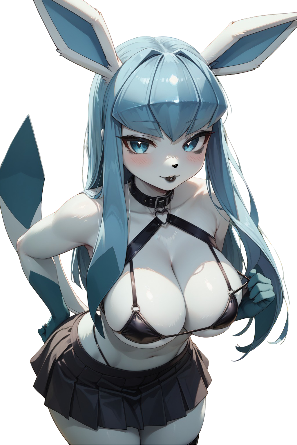 Goth Glaceon Pokemon Furry