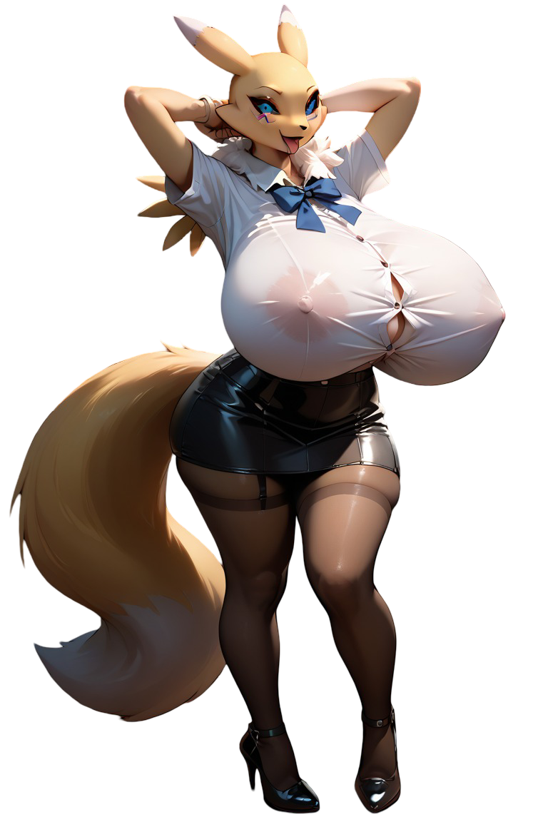 Renamon Digimon Furry