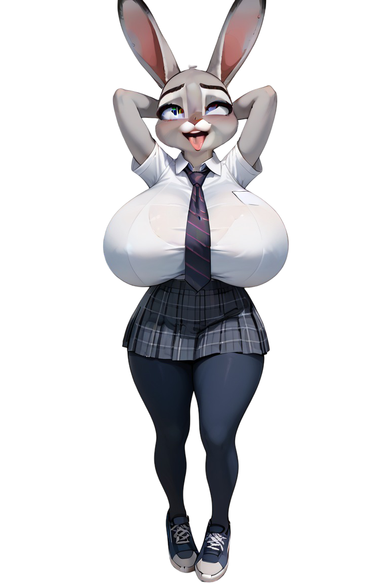 Judy Hopps School Girl