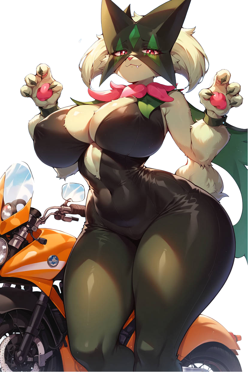 Meowscarda Pokemon Furry