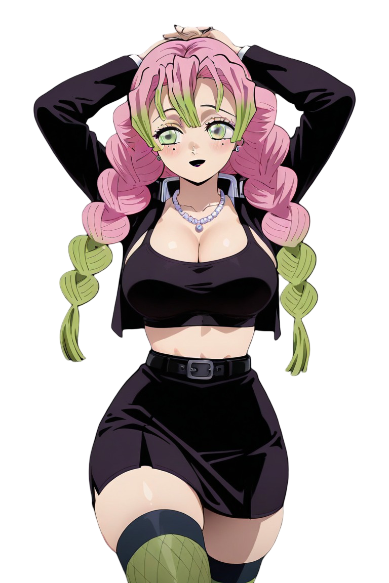 Goth Mitsuri Demon Slayer