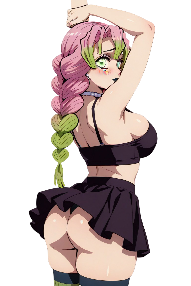 Goth Mitsuri Demon Slayer