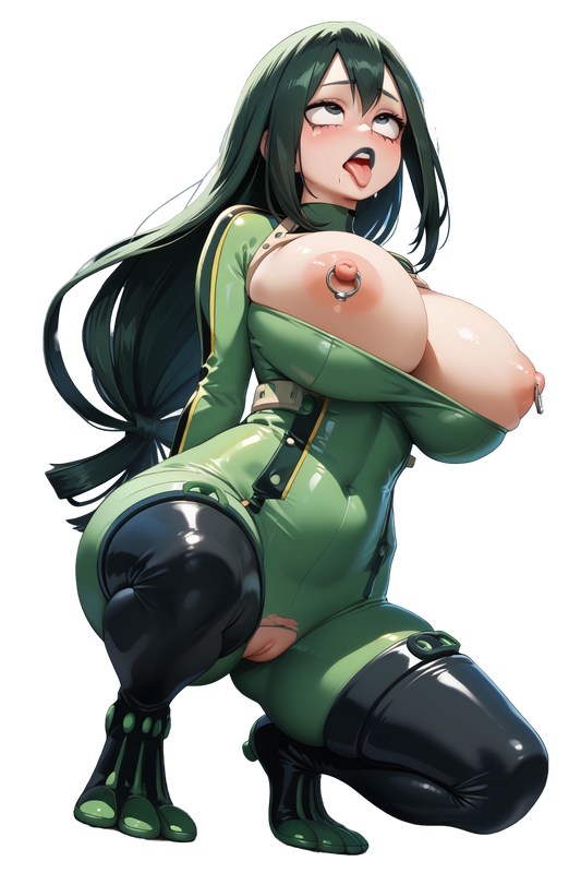 Goth Tsuyu Asui Froppy My Hero Academia