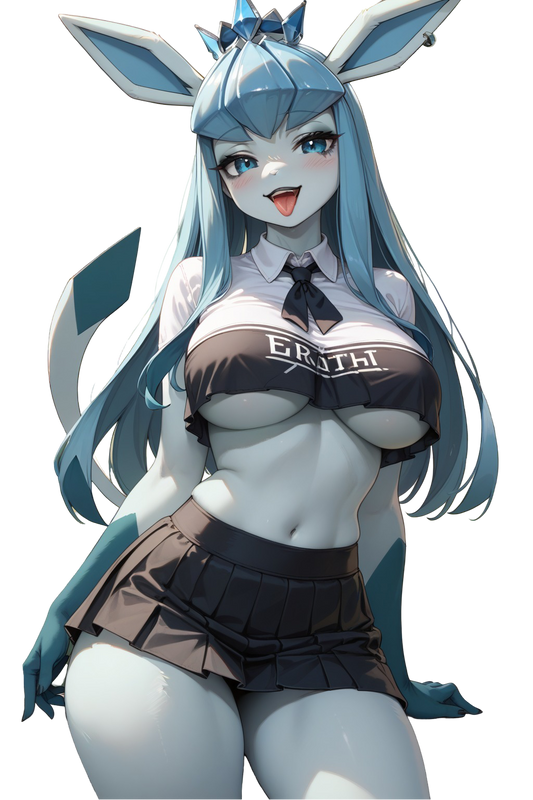 Goth Glaceon Pokemon Furry