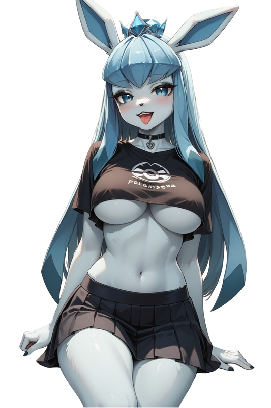 Goth Glaceon Pokemon Furry