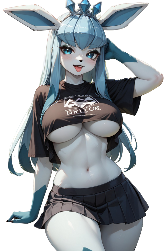 Goth Glaceon Pokemon Furry