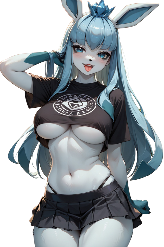 Goth Glaceon Pokemon Furry