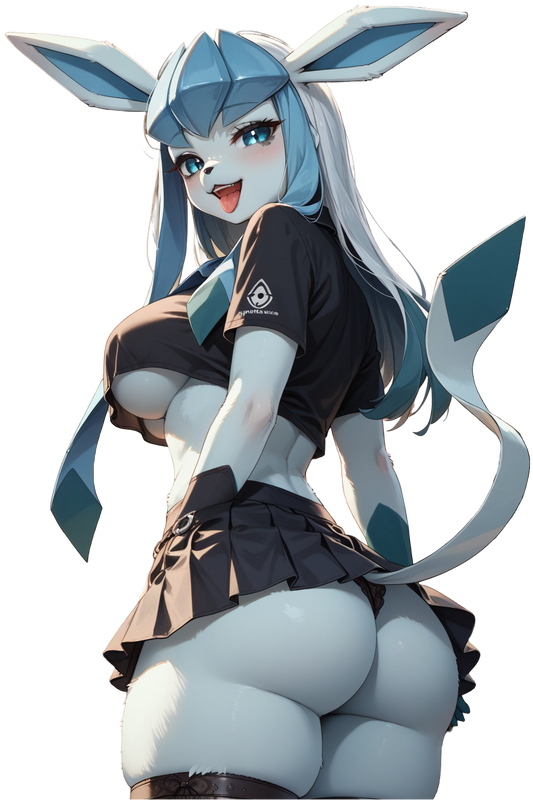 Goth Glaceon Pokemon Furry