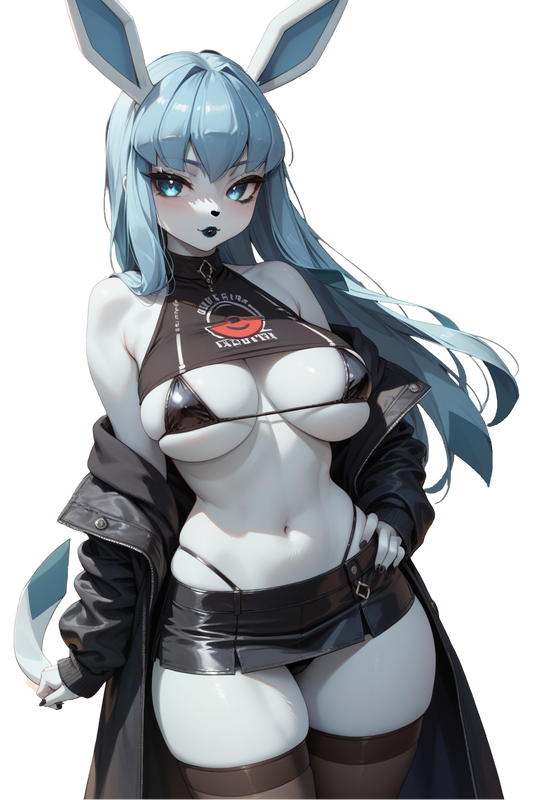 Goth Glaceon Pokemon Furry