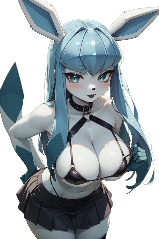 Goth Glaceon Pokemon Furry