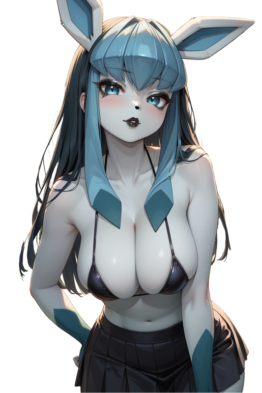 Goth Glaceon Pokemon Furry
