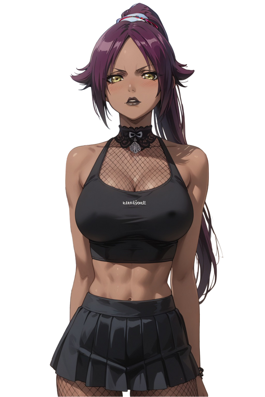 Goth Yoruichi Bleach