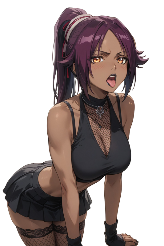 Goth Yoruichi Bleach