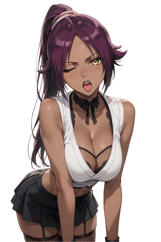 Goth Yoruichi Bleach