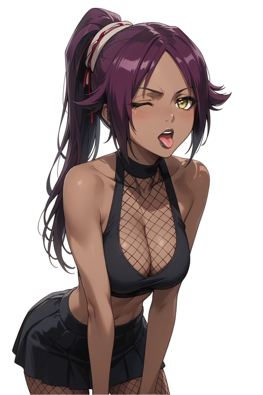 Goth Yoruichi Bleach