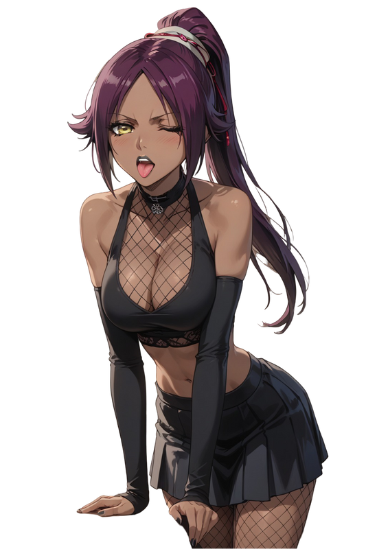 Goth Yoruichi Bleach