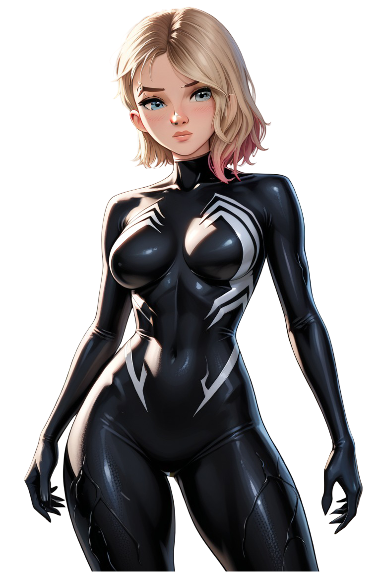 Gwen Stacy Spiderverse Black Suit