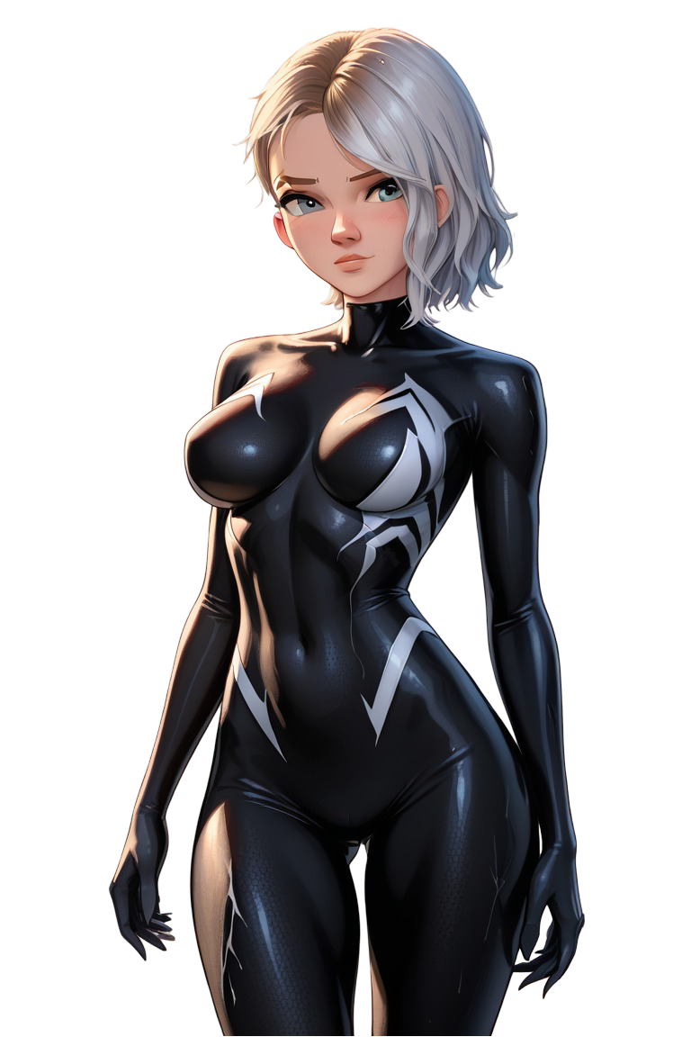 Gwen Stacy Spiderverse Black Suit