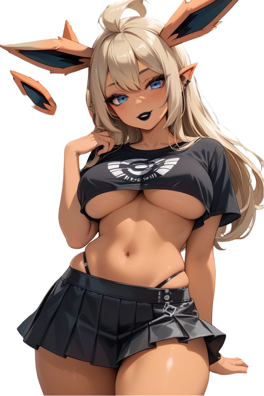 Goth Flareon Pokemon Furry