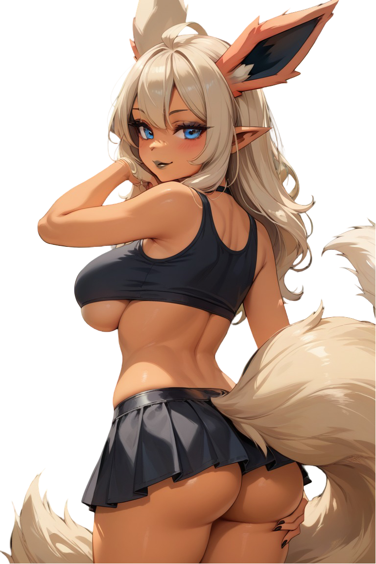 Goth Flareon Pokemon Furry