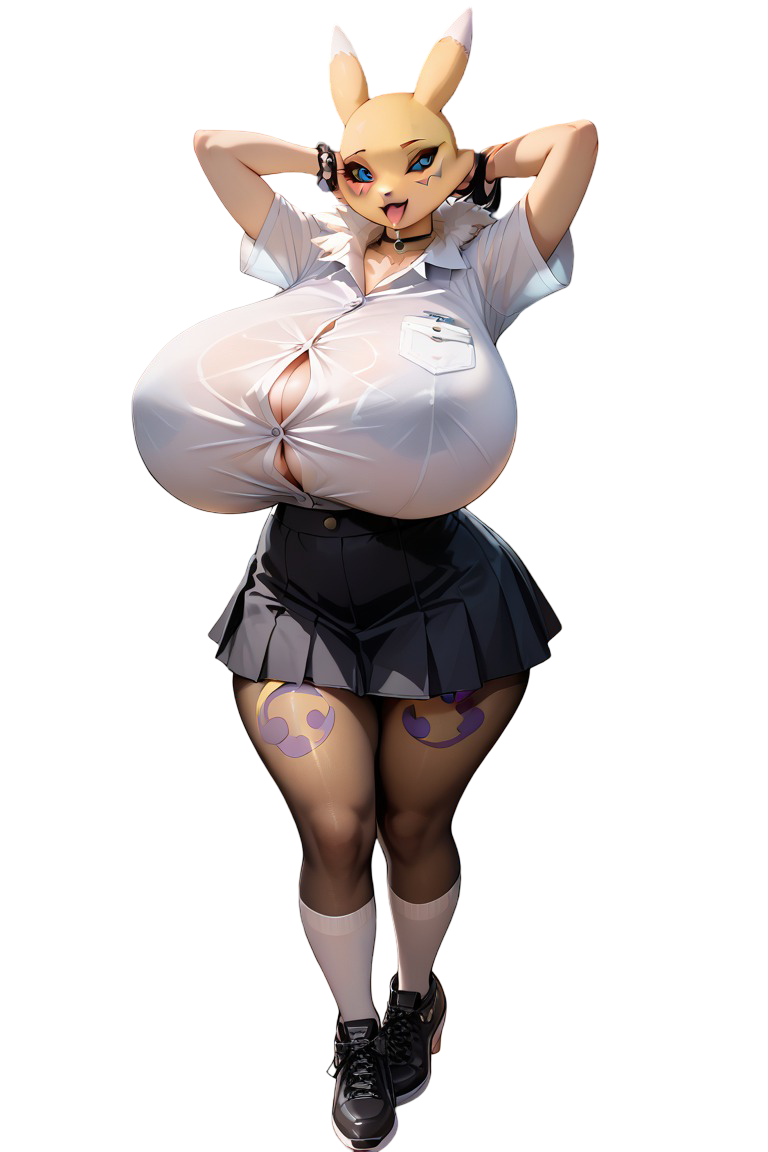 Renamon Digimon Furry