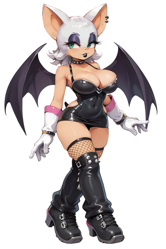 Rouge the Bat Sonic Goth