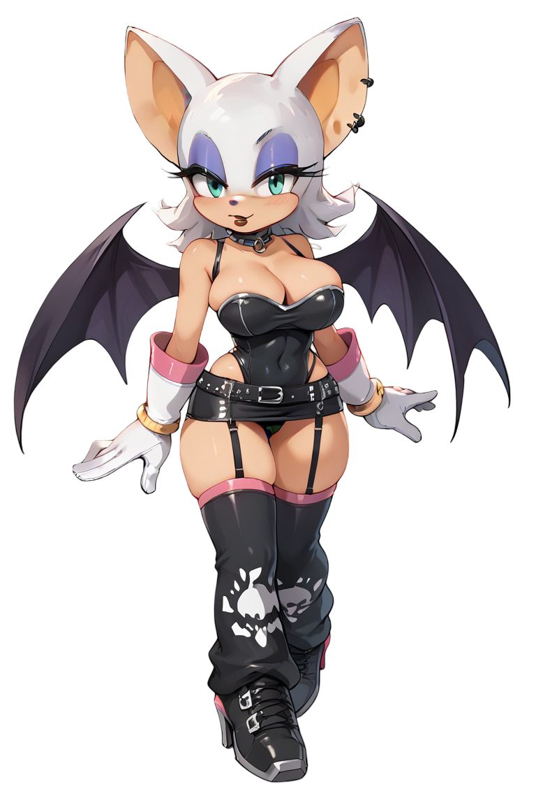 Rouge the Bat Sonic Goth
