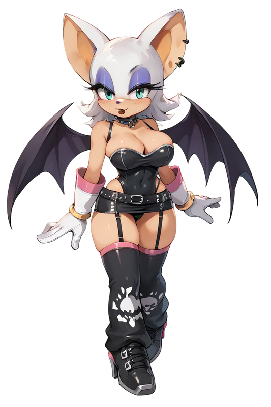 Rouge the Bat Sonic Goth