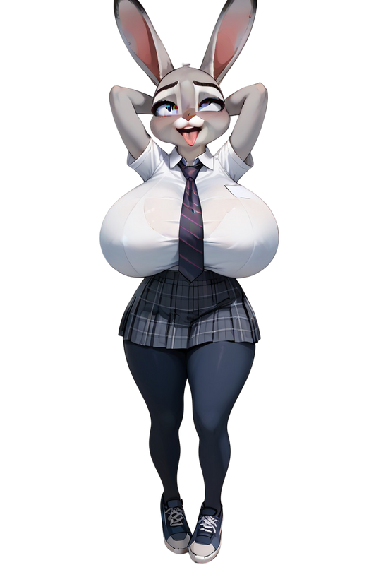 Judy Hopps School Girl