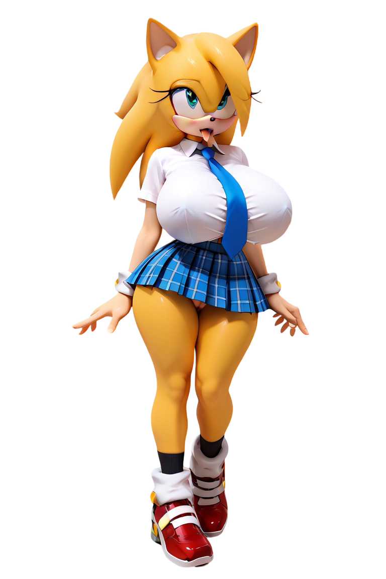 Golden Sonica Female Sonic