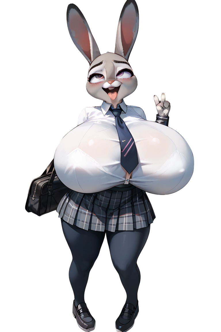 Judy Hopps School Girl