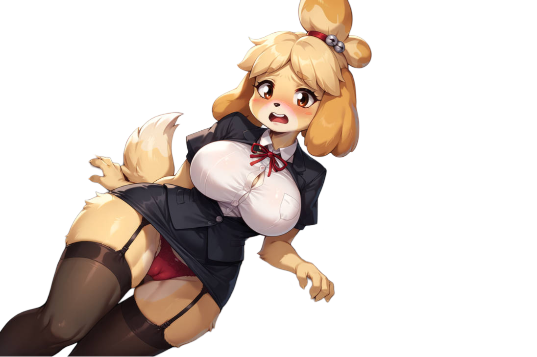 Isabelle Animal Crossing Furry