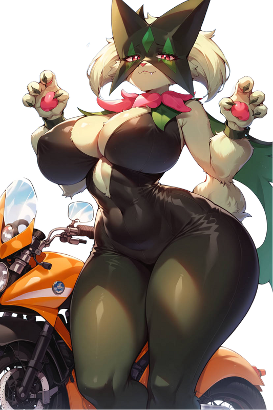 Meowscarda Pokemon Furry