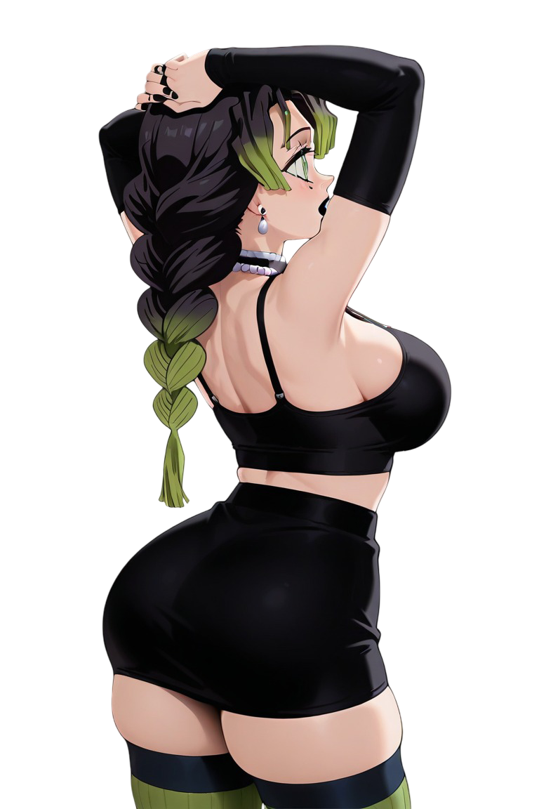 Goth Mitsuri Demon Slayer