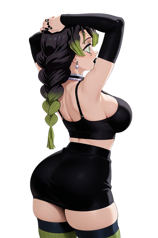 Goth Mitsuri Demon Slayer