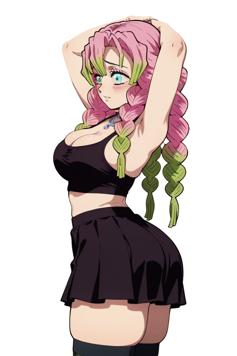 Goth Mitsuri Demon Slayer