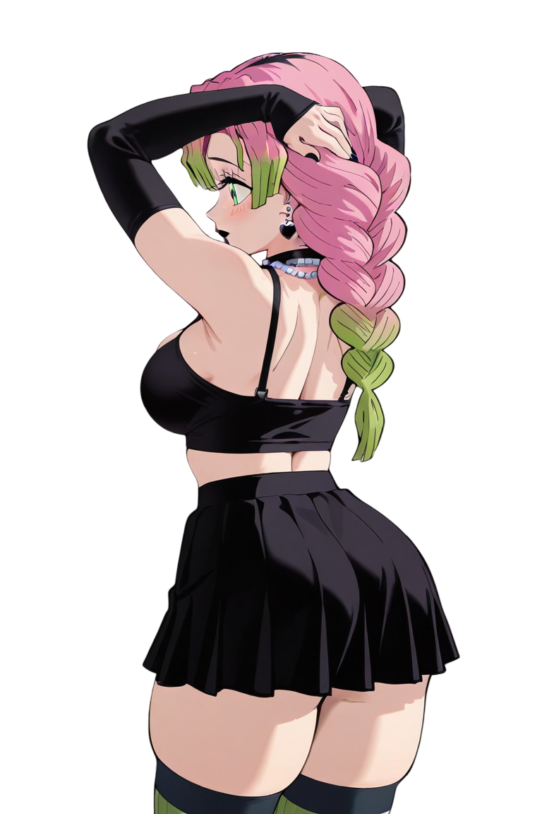 Goth Mitsuri Demon Slayer