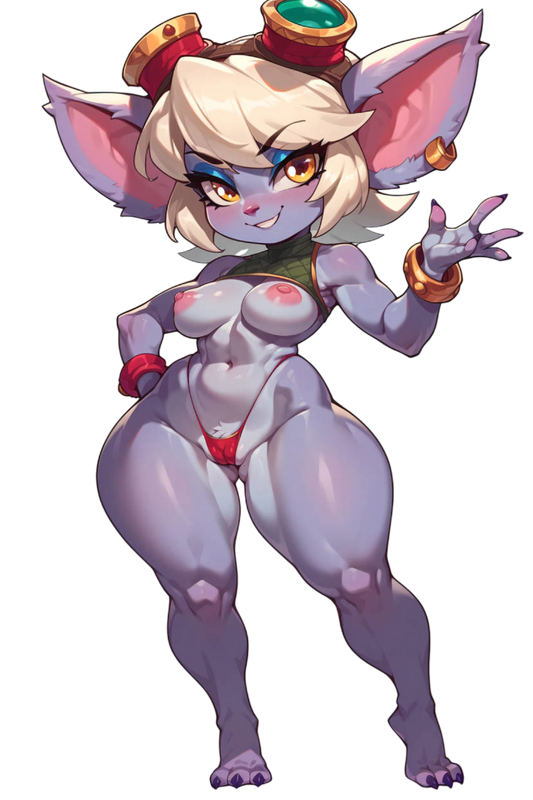 Tristana LoL Furry